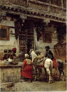 unknow artist Arab or Arabic people and life. Orientalism oil paintings 197 oil painting image